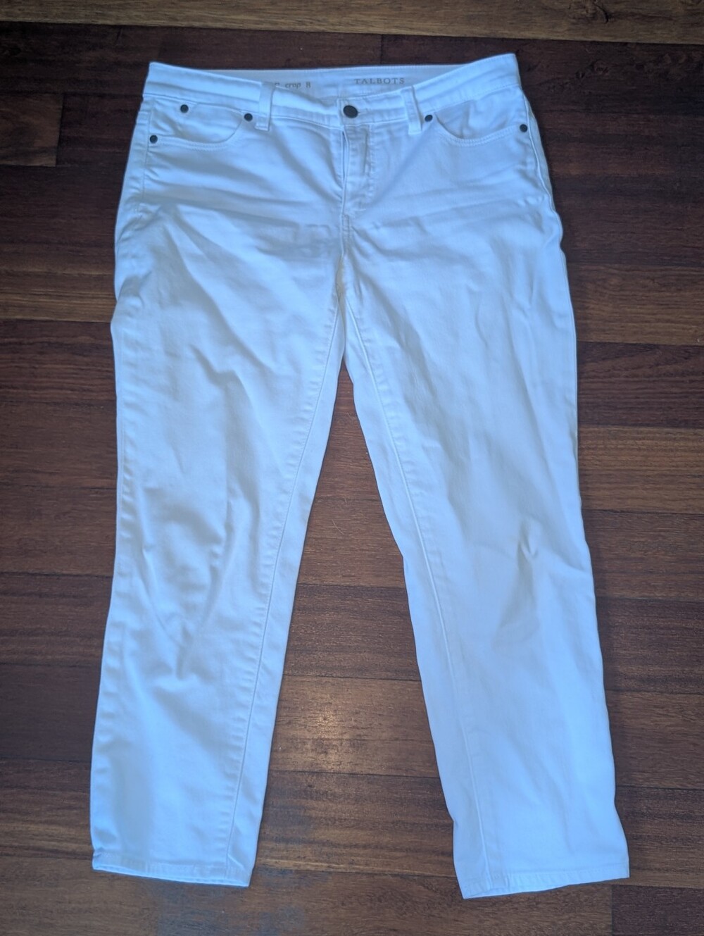 Talbots White Signature Drop Women's Jeans